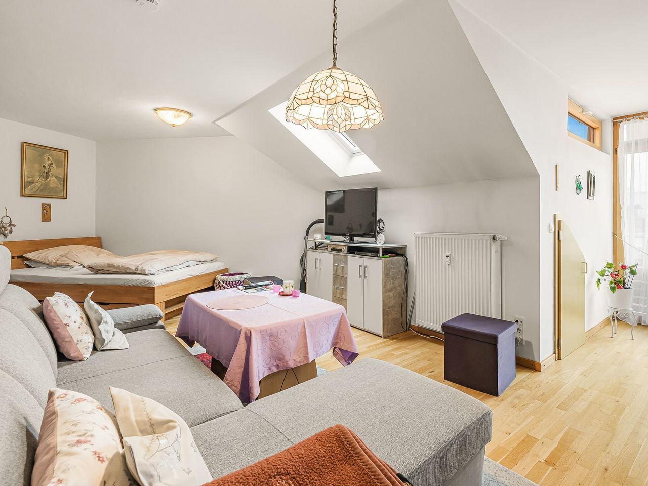 Wohn-Schlafzimmer