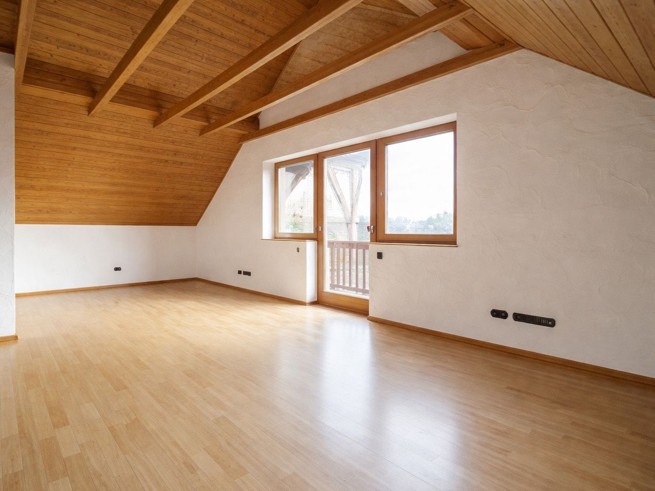 Blick zum Balkonzugang