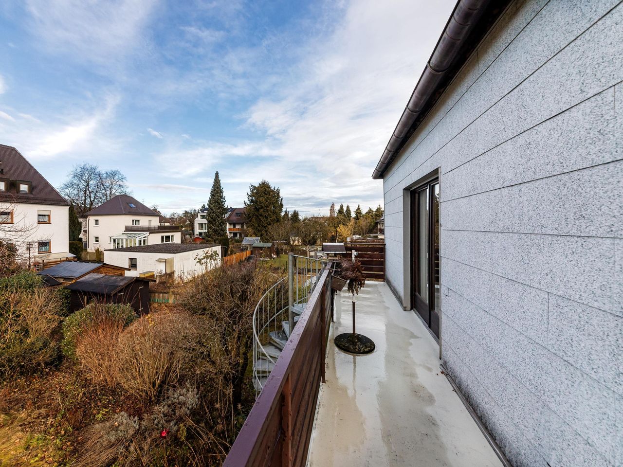 Balkon im Obergeschoss