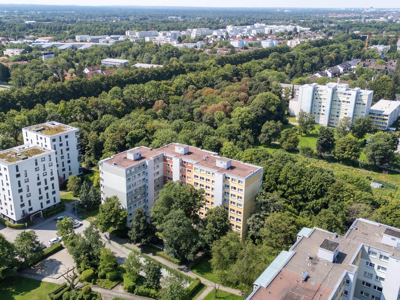 Drohnenansicht Nord/Ost-Seite