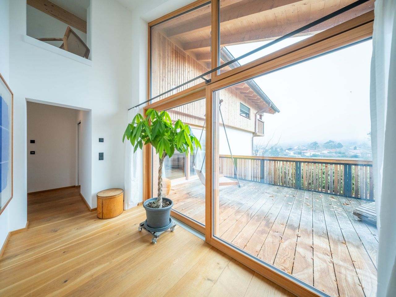 Obergeschoss Wohnung 2 - Wintergarten mit Blick Dachterrasse