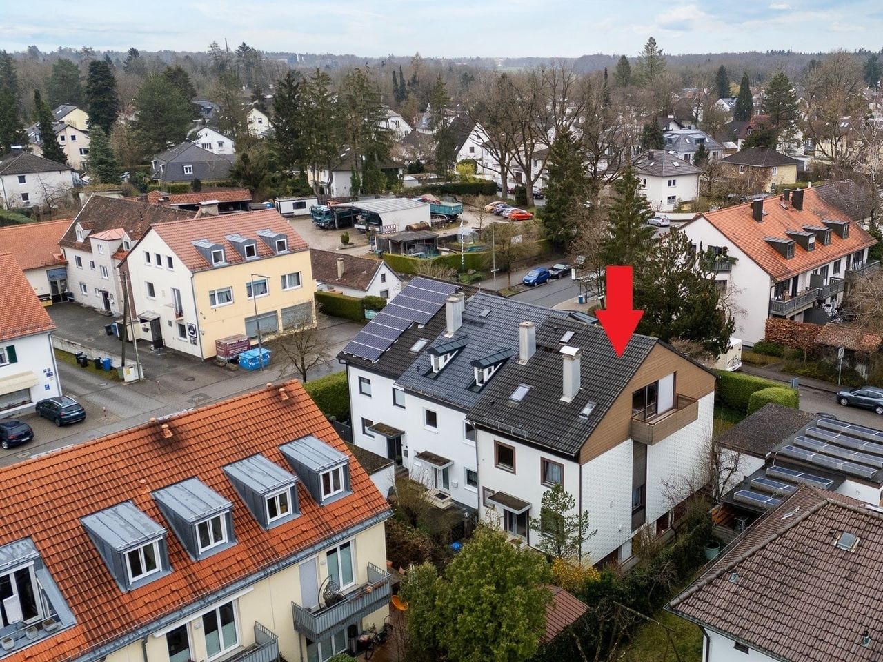 Ansicht auf das Haus