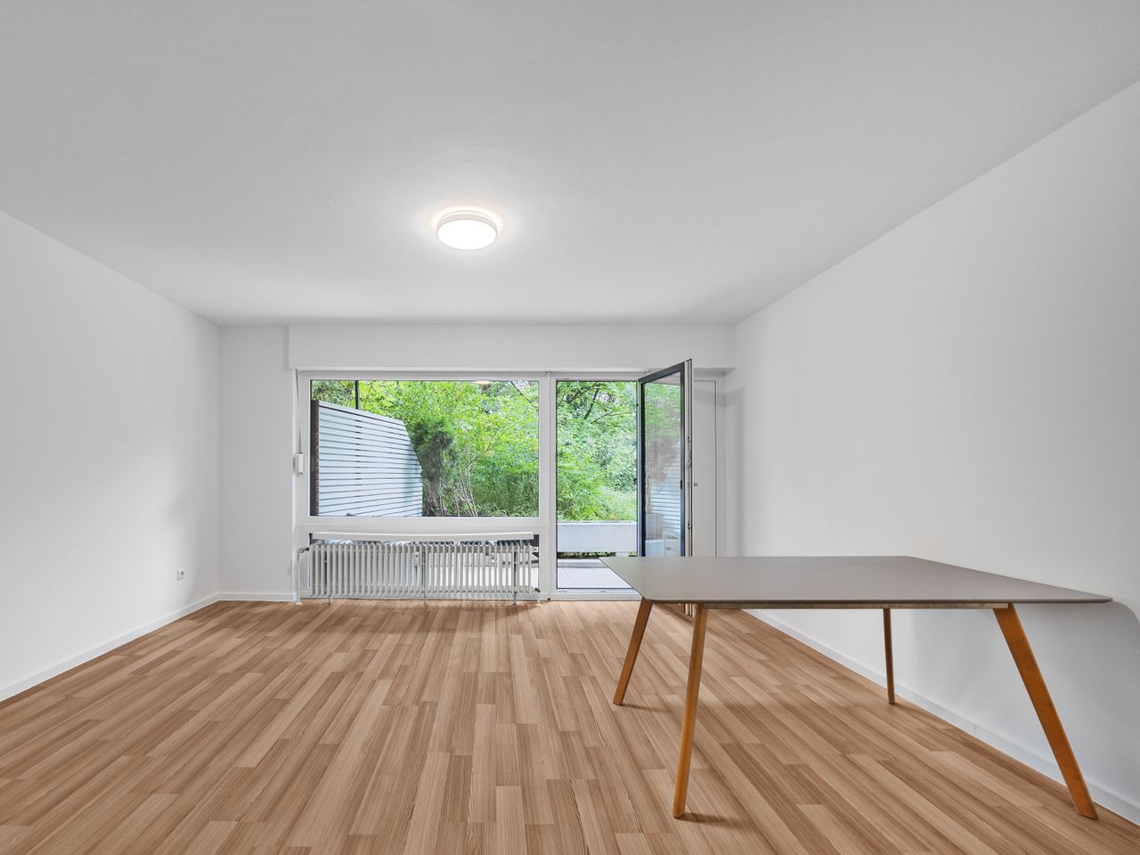 Wohn- und Schlafzimmer