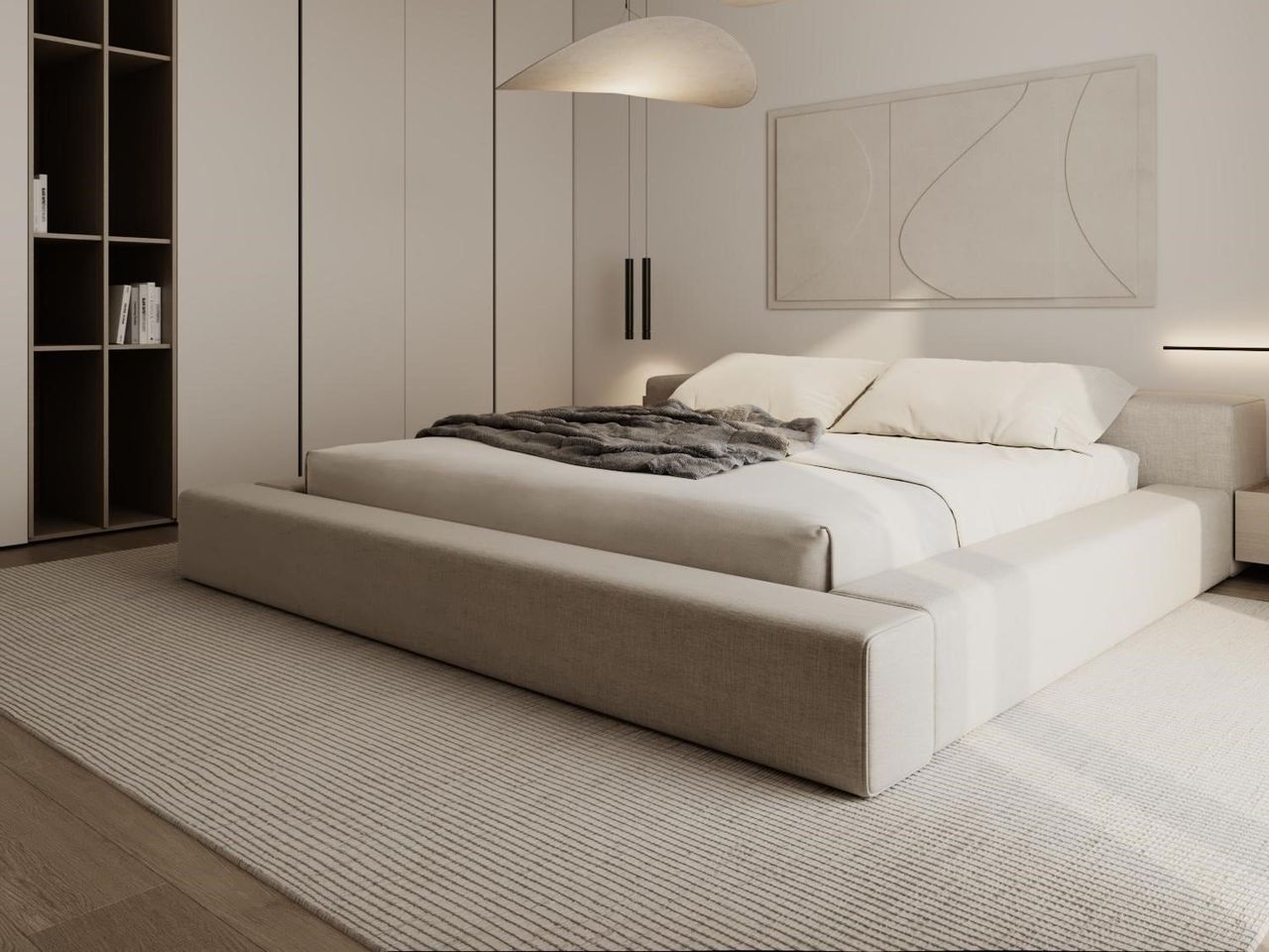 Schlafbereich - Beispiel 1 Visualisierung