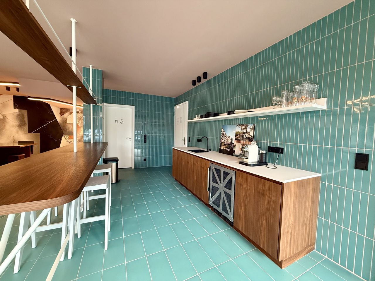 Co-Living und Co-Working Bereich