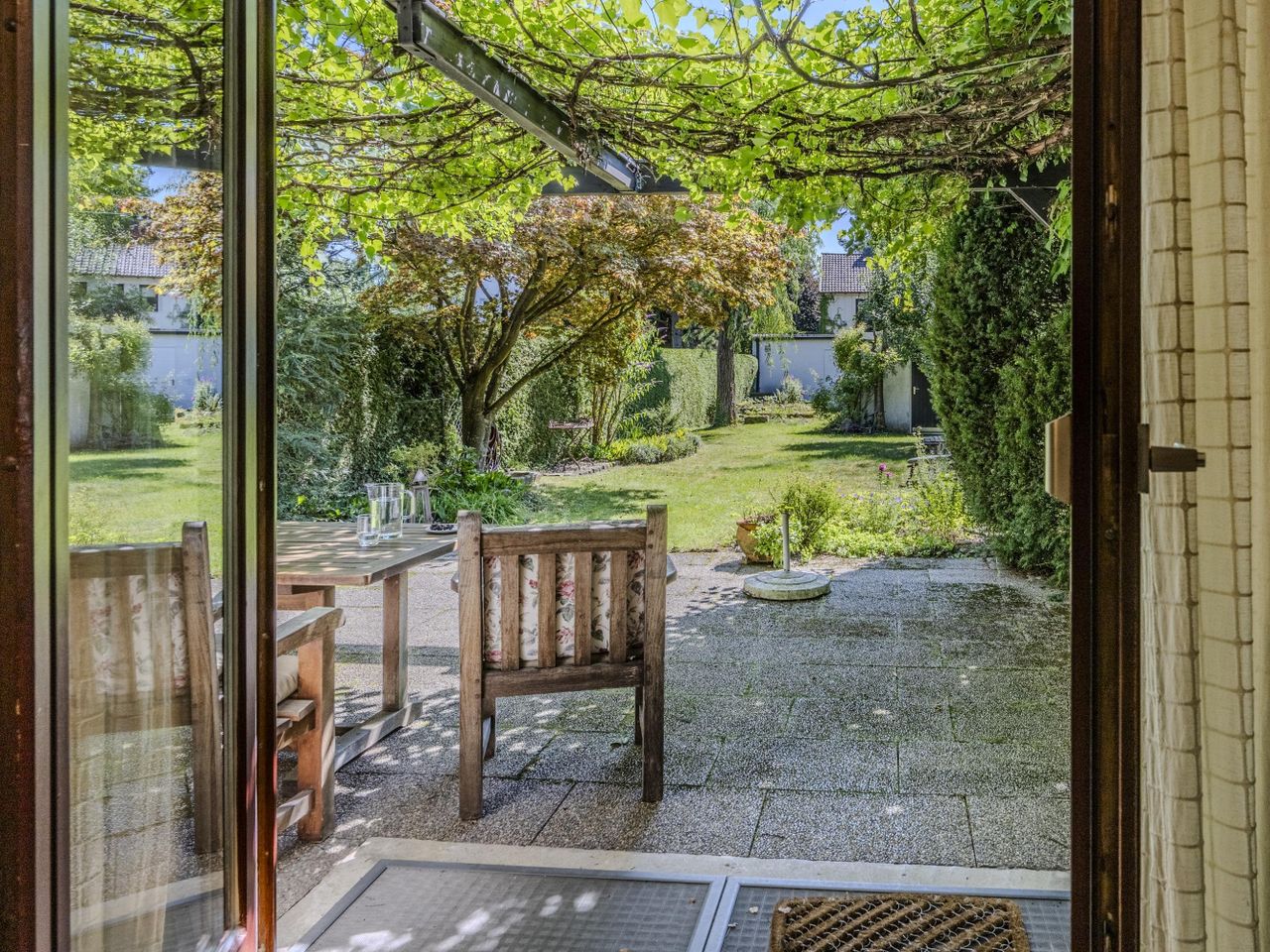 Blick in den Garten