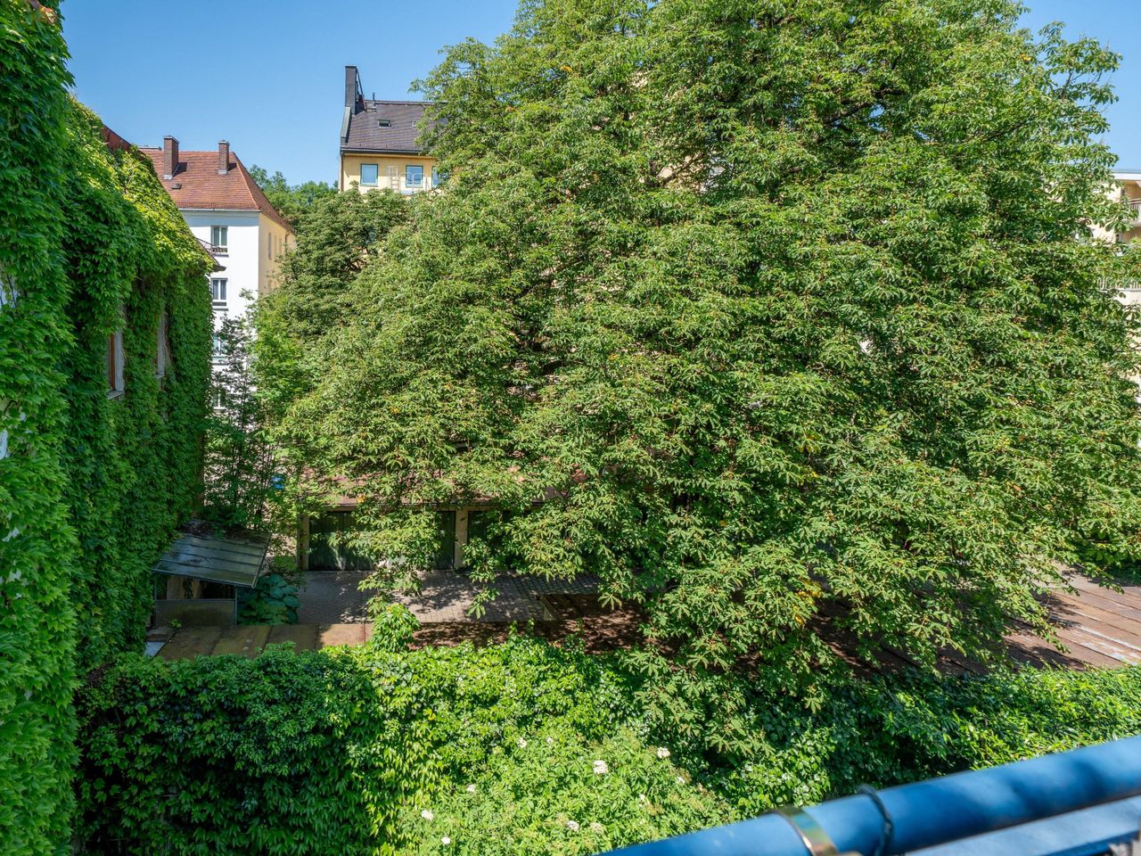Blick in den Innenhof