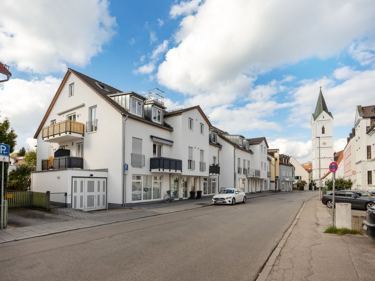 Blick in die Straße