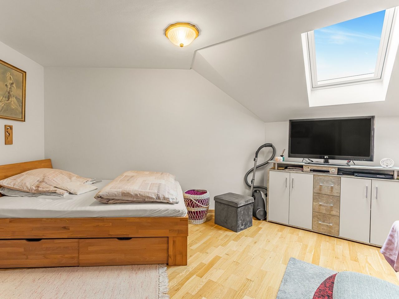 Wohn-Schlafzimmer