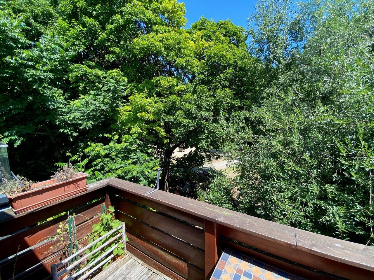Balkon am Bach