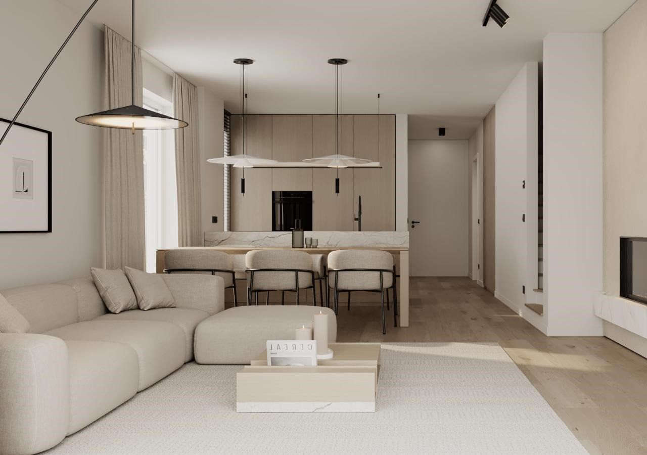 Wohnbereich Bespiel 2 - Visualisierung