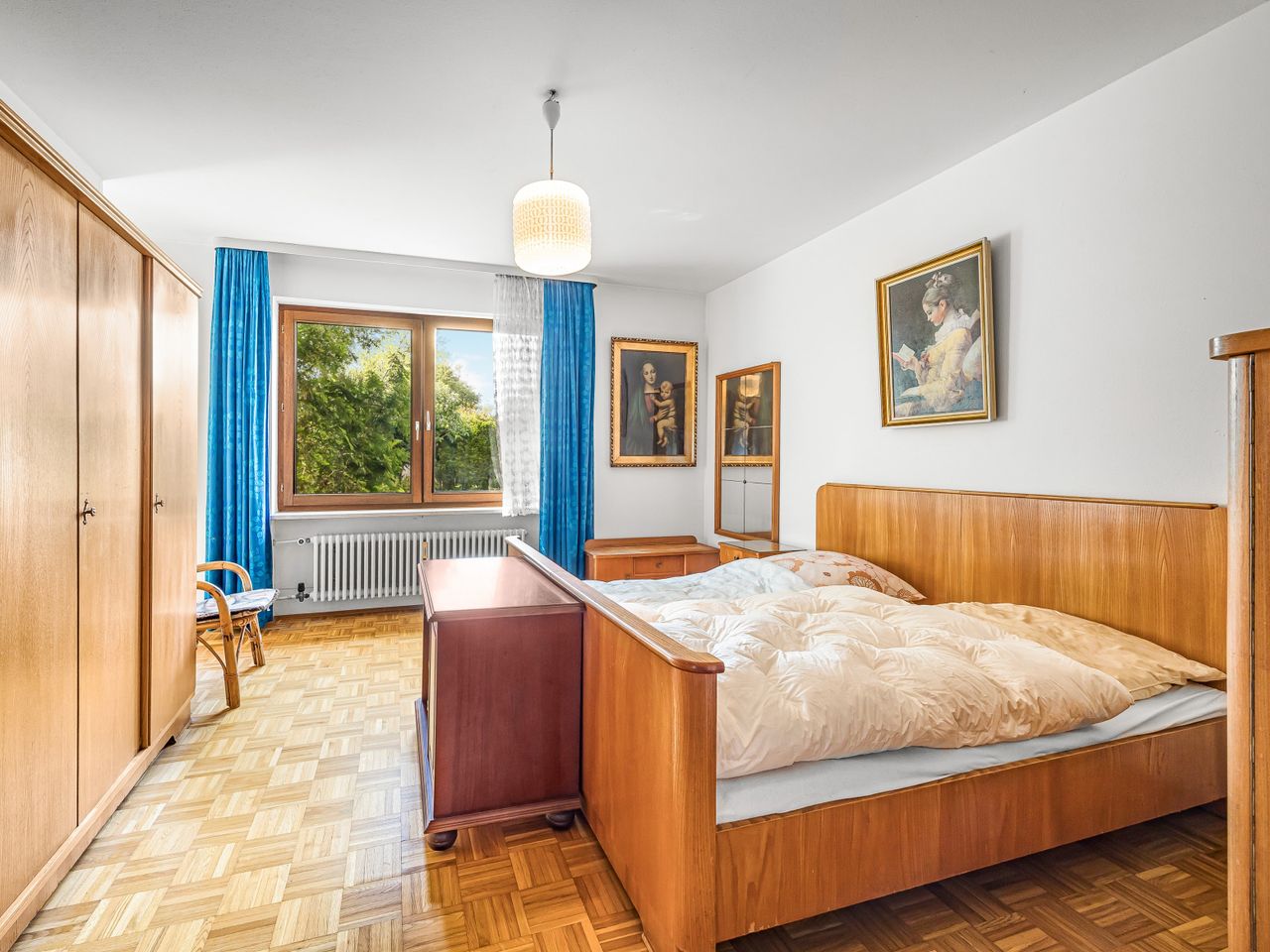 Erdgeschosswohnung - Schlafzimmer (Anbau)