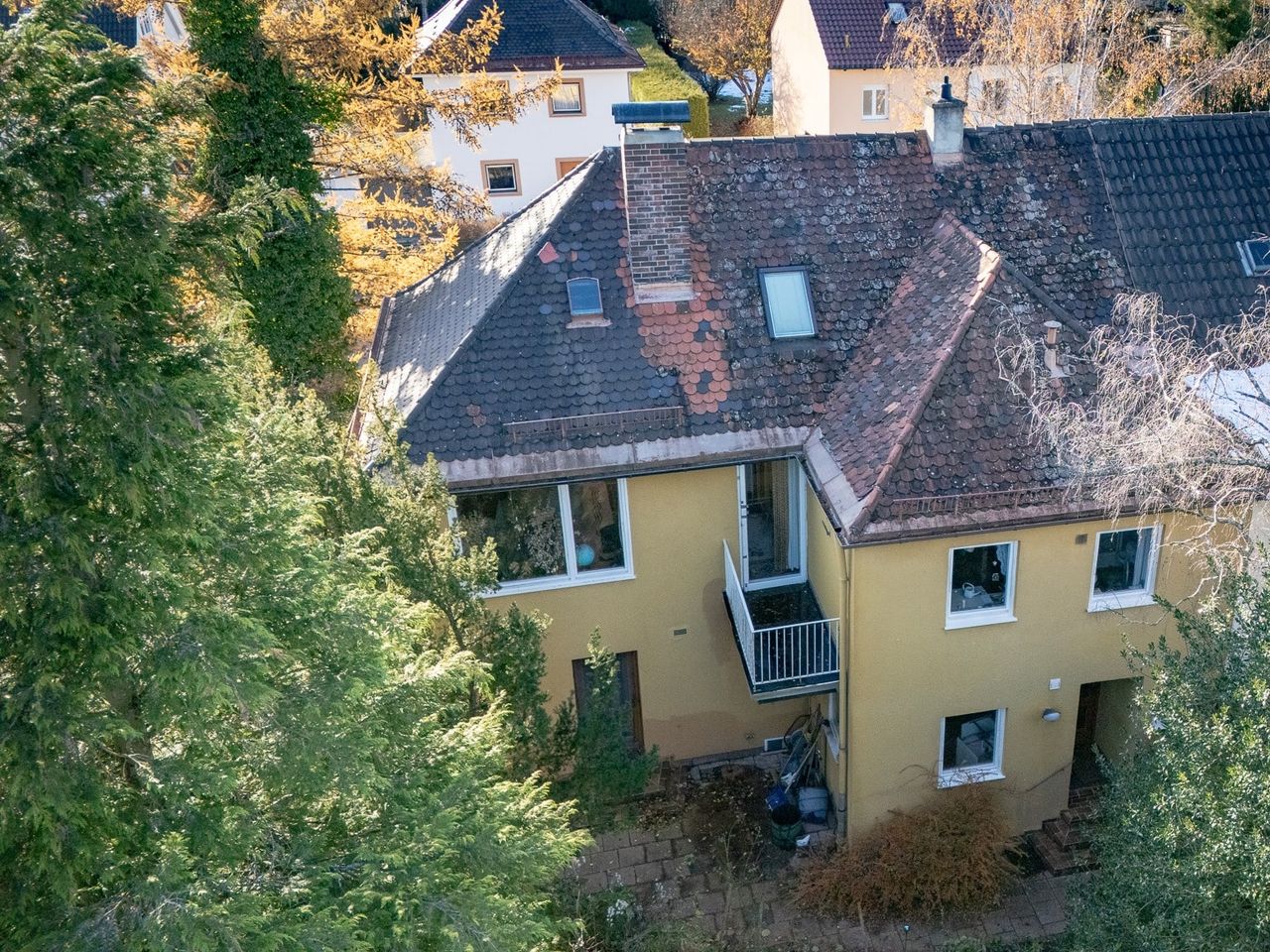 Rückansicht Altbestand