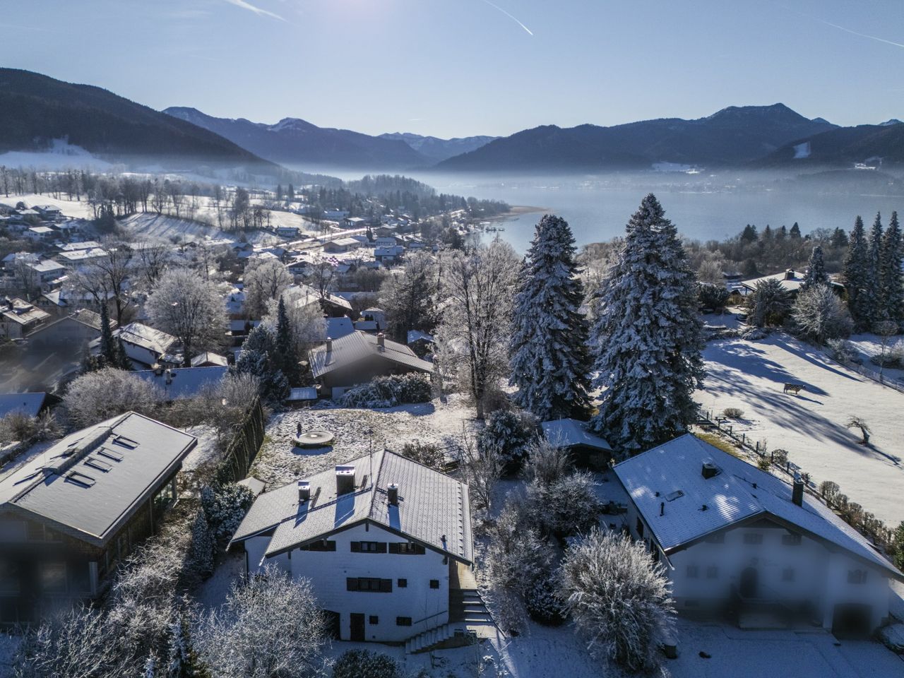 Blick auf den Tegernsee