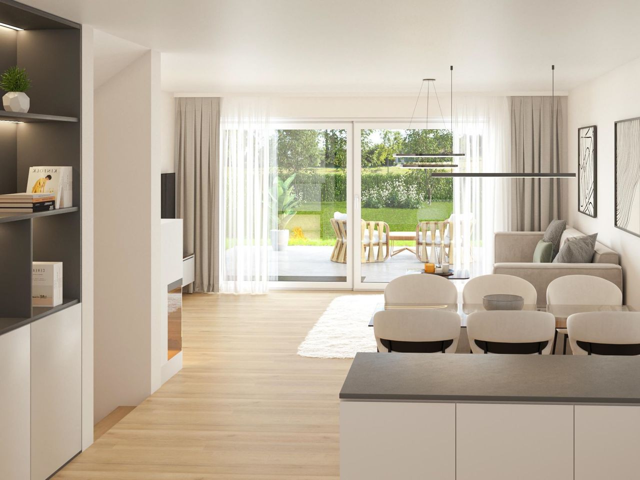 Visualisierung Wohnbereich