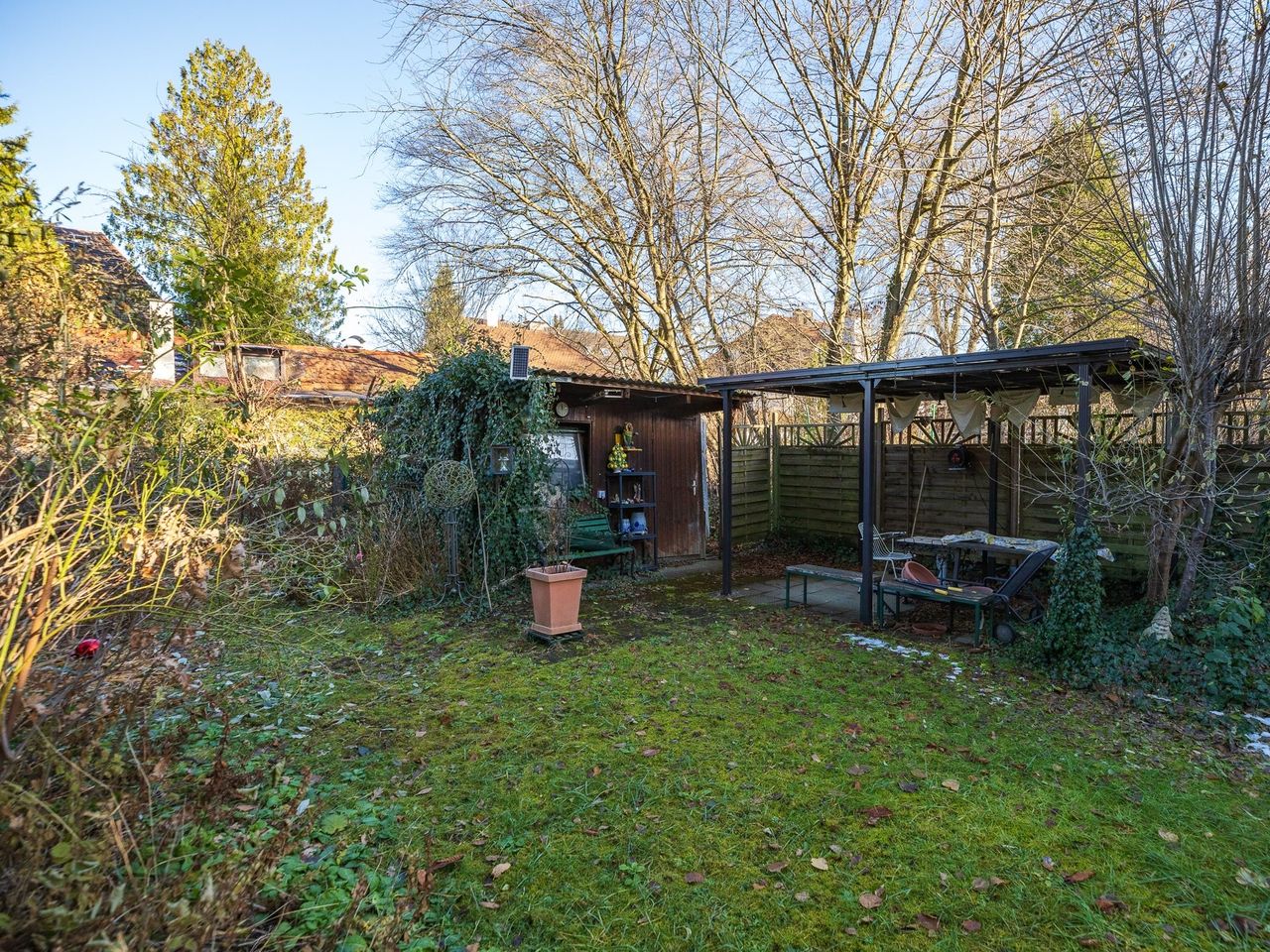 Gartenblick Gartenhaus
