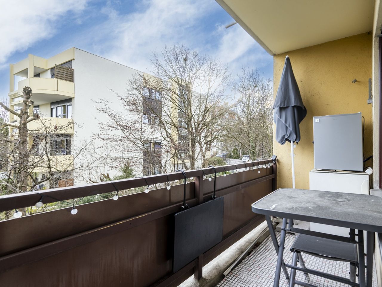 Balkon mit Süd-Ausrichtung