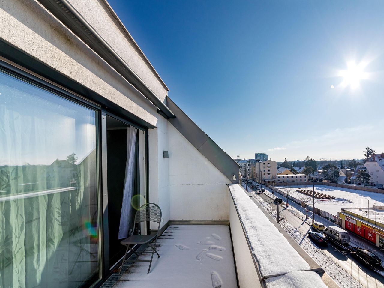 Zweite Dachterrasse