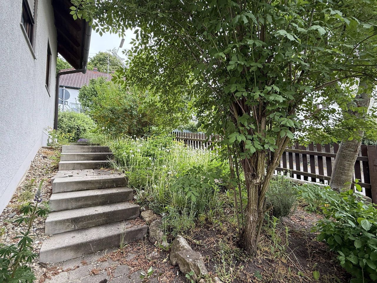 Garten nach Süden