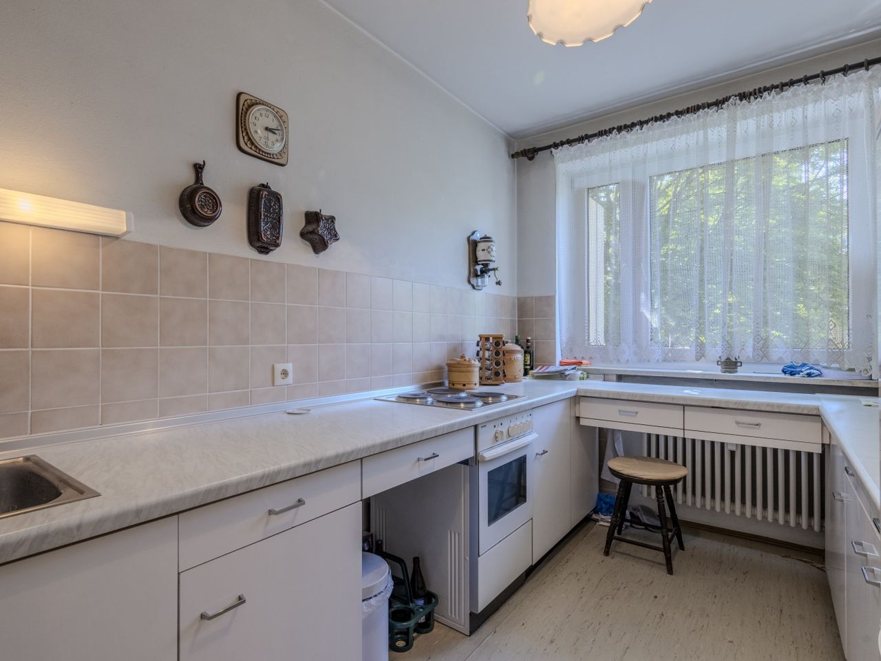 Küche mit Fenster