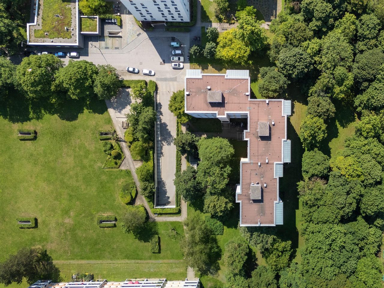 Drohnenansicht Vogelperspektive