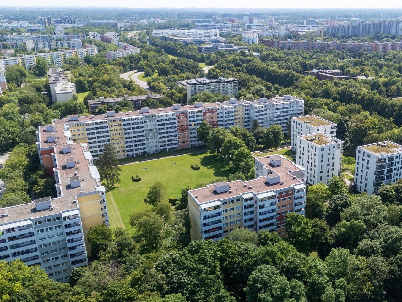 Drohnenansicht Westseite