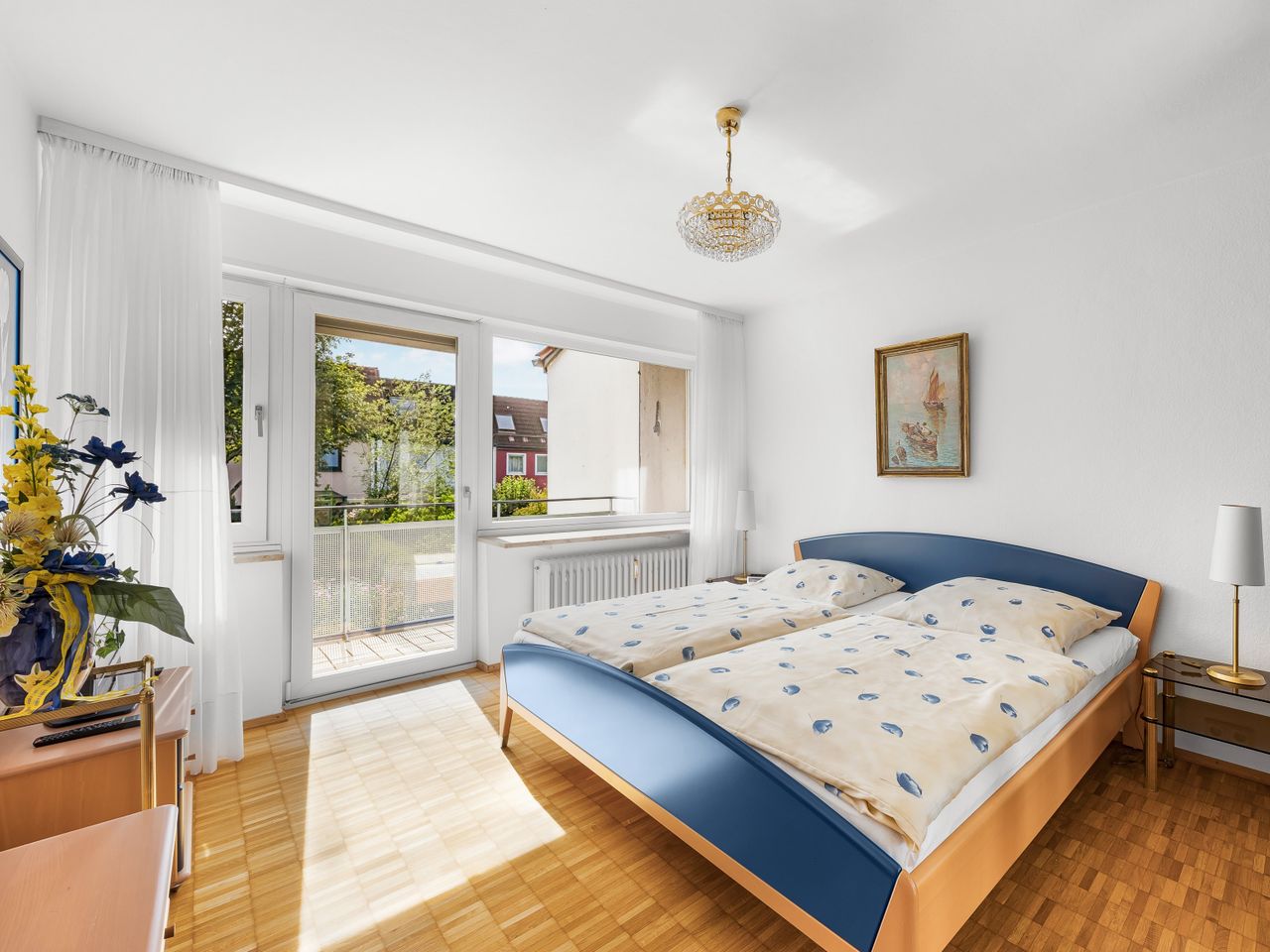 Schlafzimmer im OG (Reiheneckhaus)