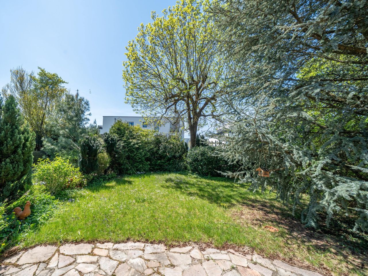 Ausblick in Südwest-Garten