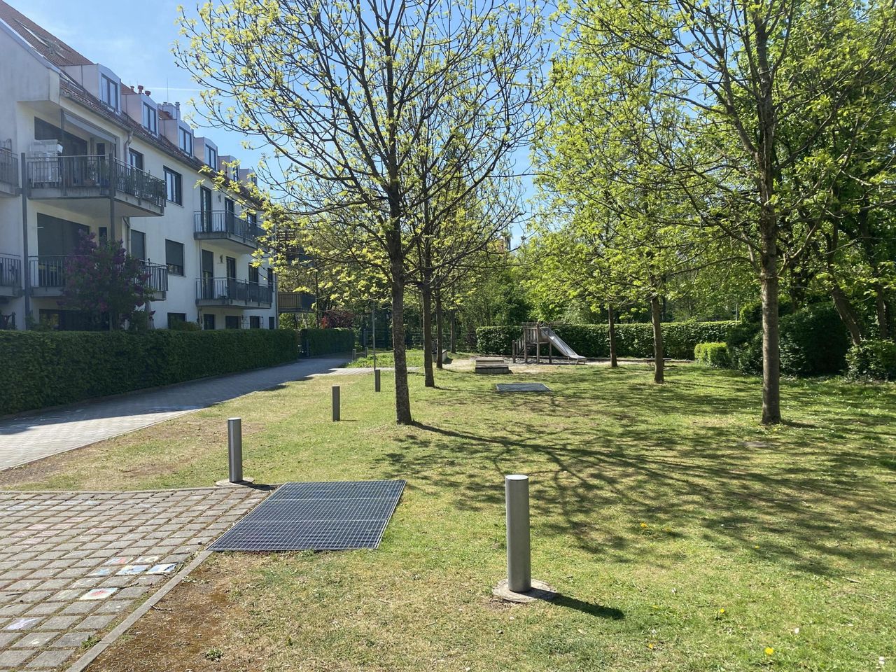 Innenhof Parkanlage