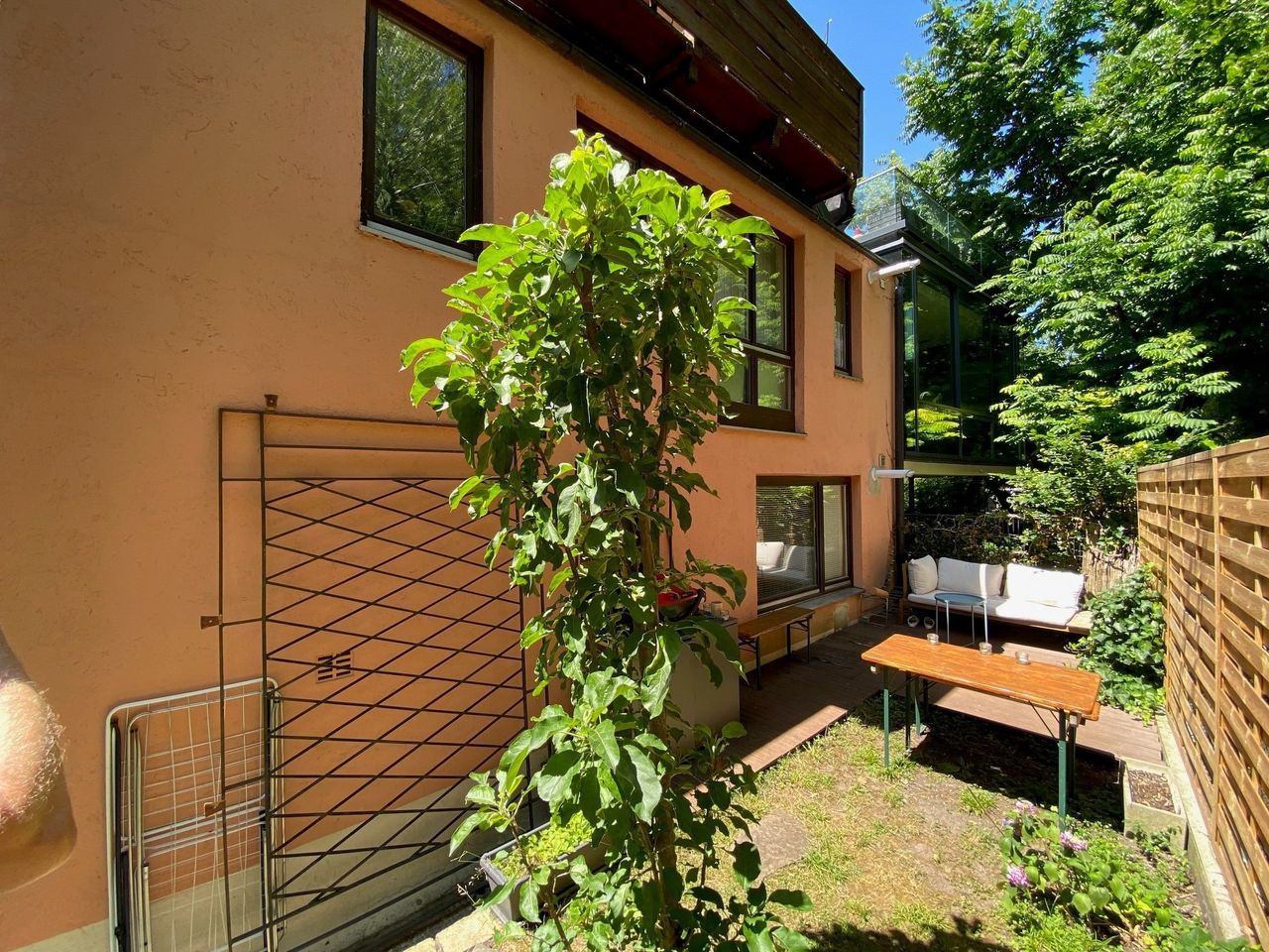 Terrasse am Bach