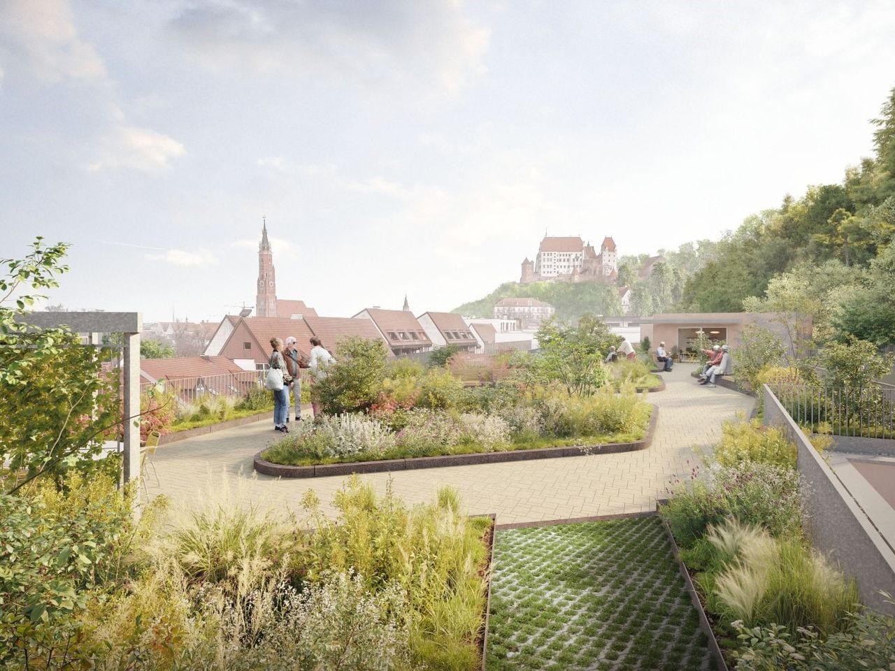 Ansicht Dachterrasse