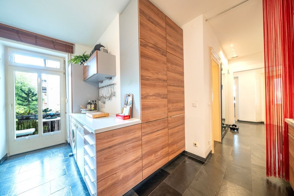 Küche mit Zugang Balkon
