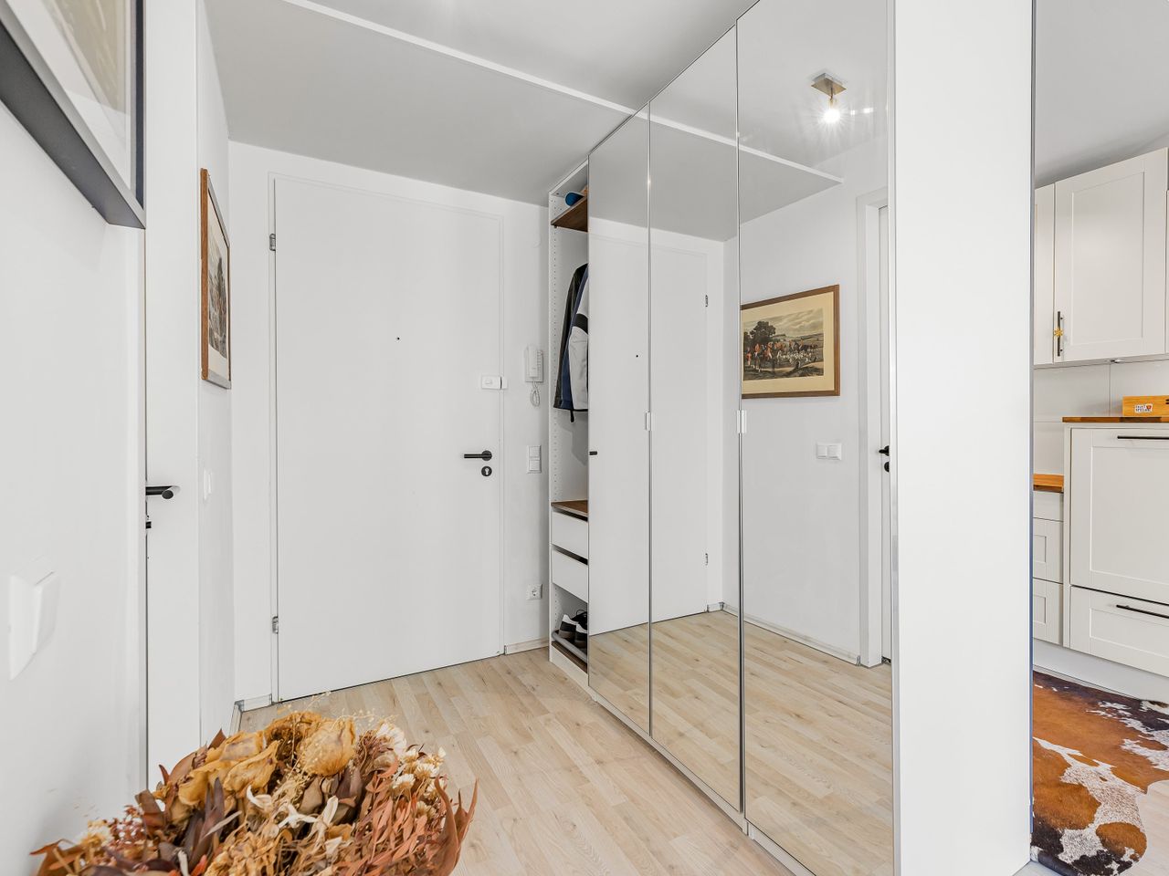 Geräumiger Einbauschrank