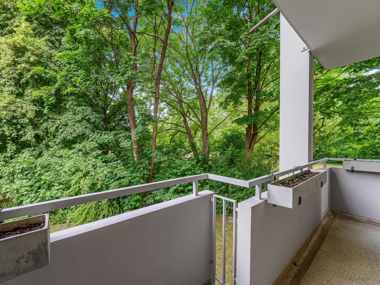 Balkon im Grünen