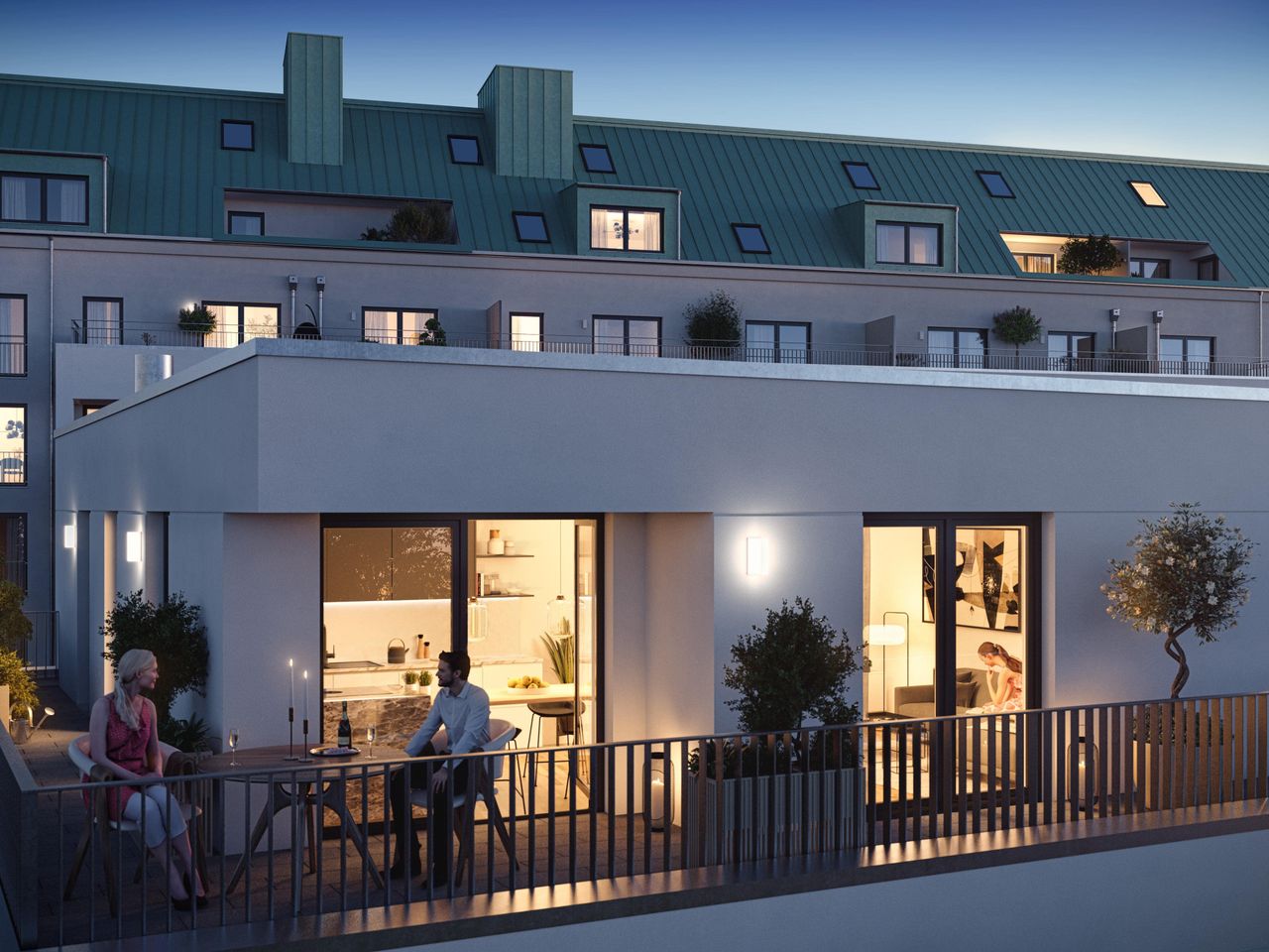 Visualisierte Hausansicht