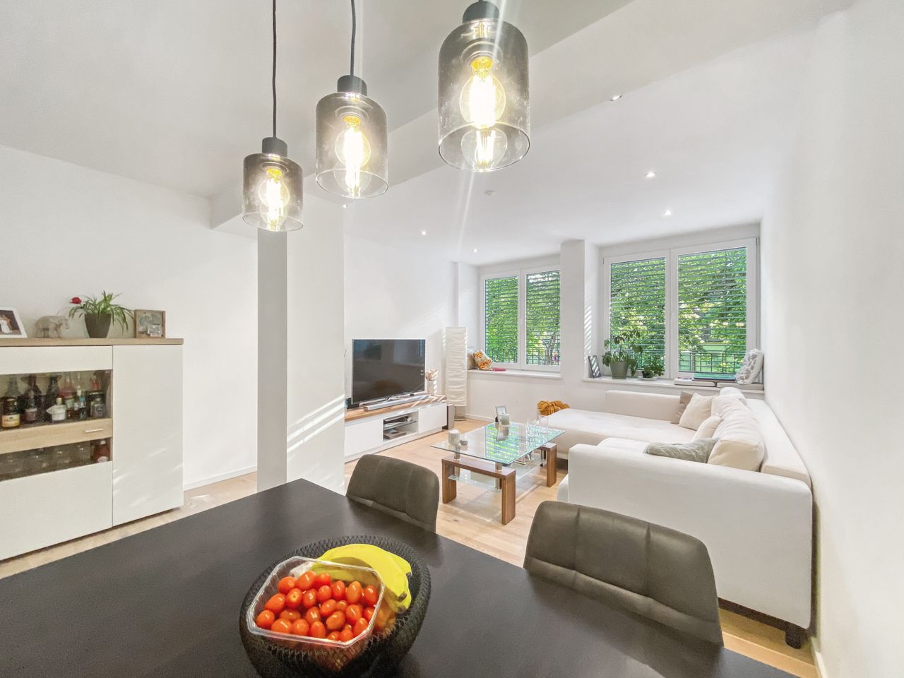 Essbereich Wohnzimmer