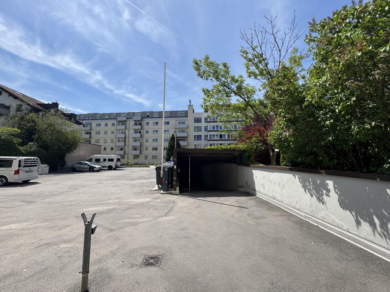 Zufahrt Tiefgarage