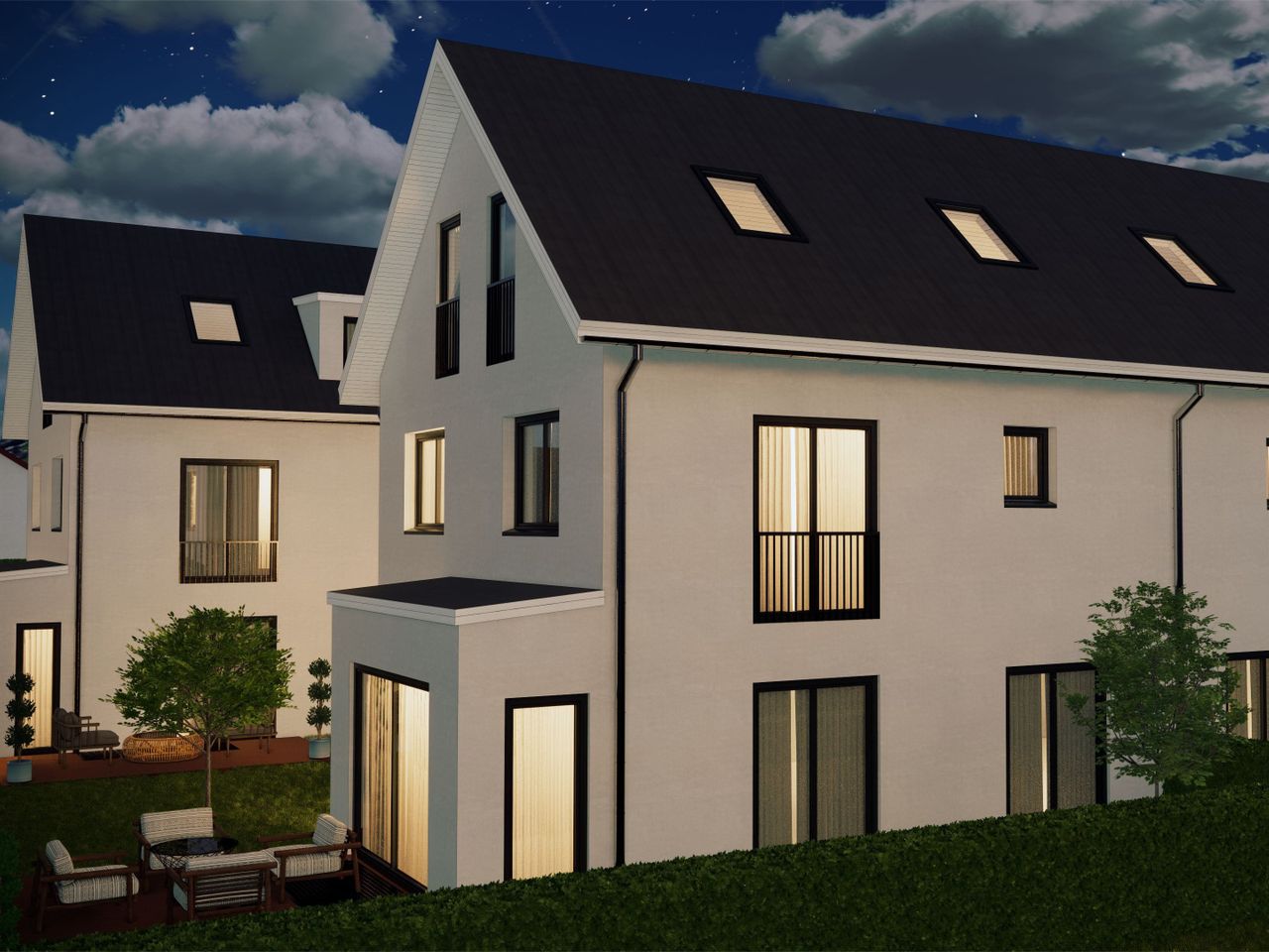 Visualisierung Hausansicht