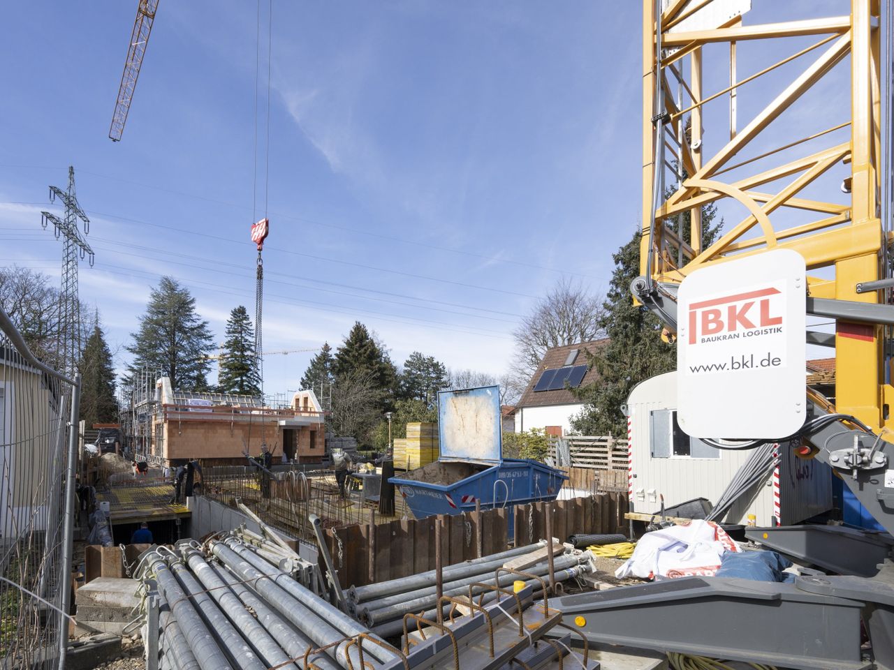 Aktueller Stand Baustelle März