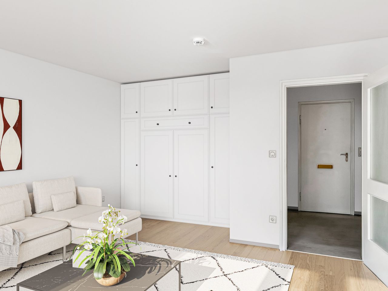 Einrichtungsbeispiel Wohnraum