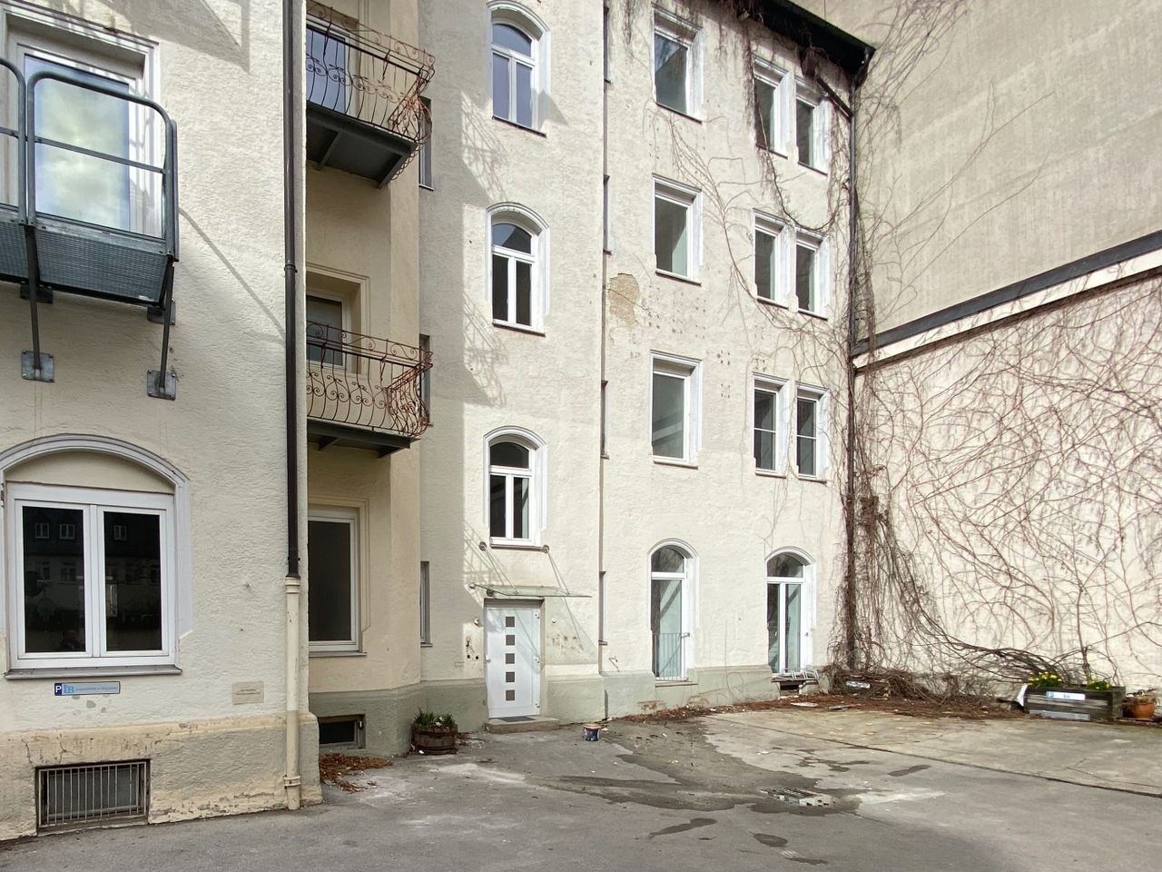 Ansicht Rückgebäude