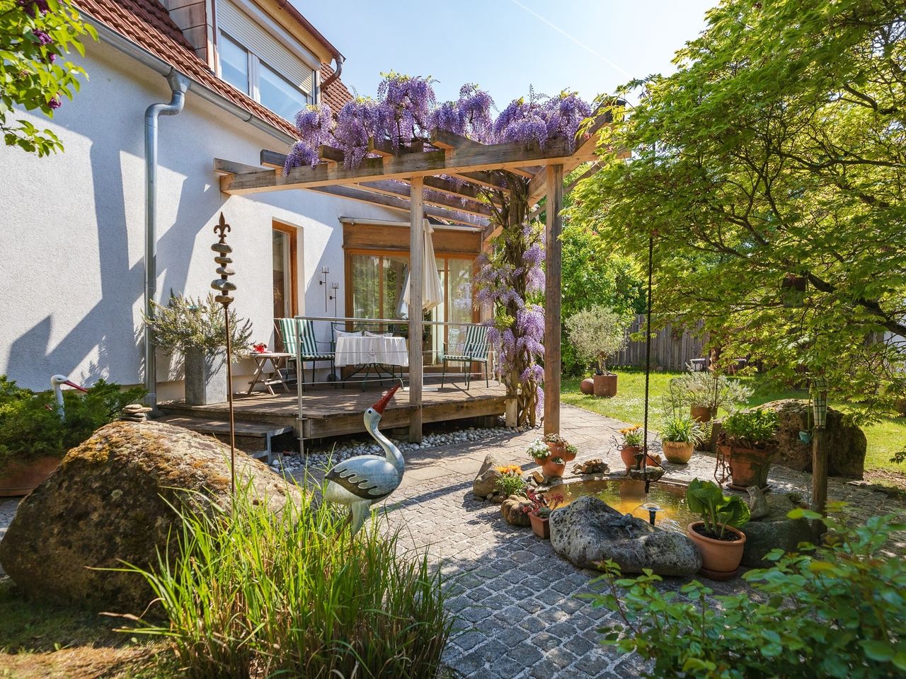 Garten, Südterrasse