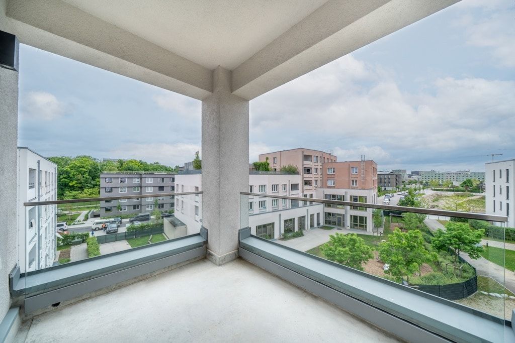 Balkon in Südausrichtung