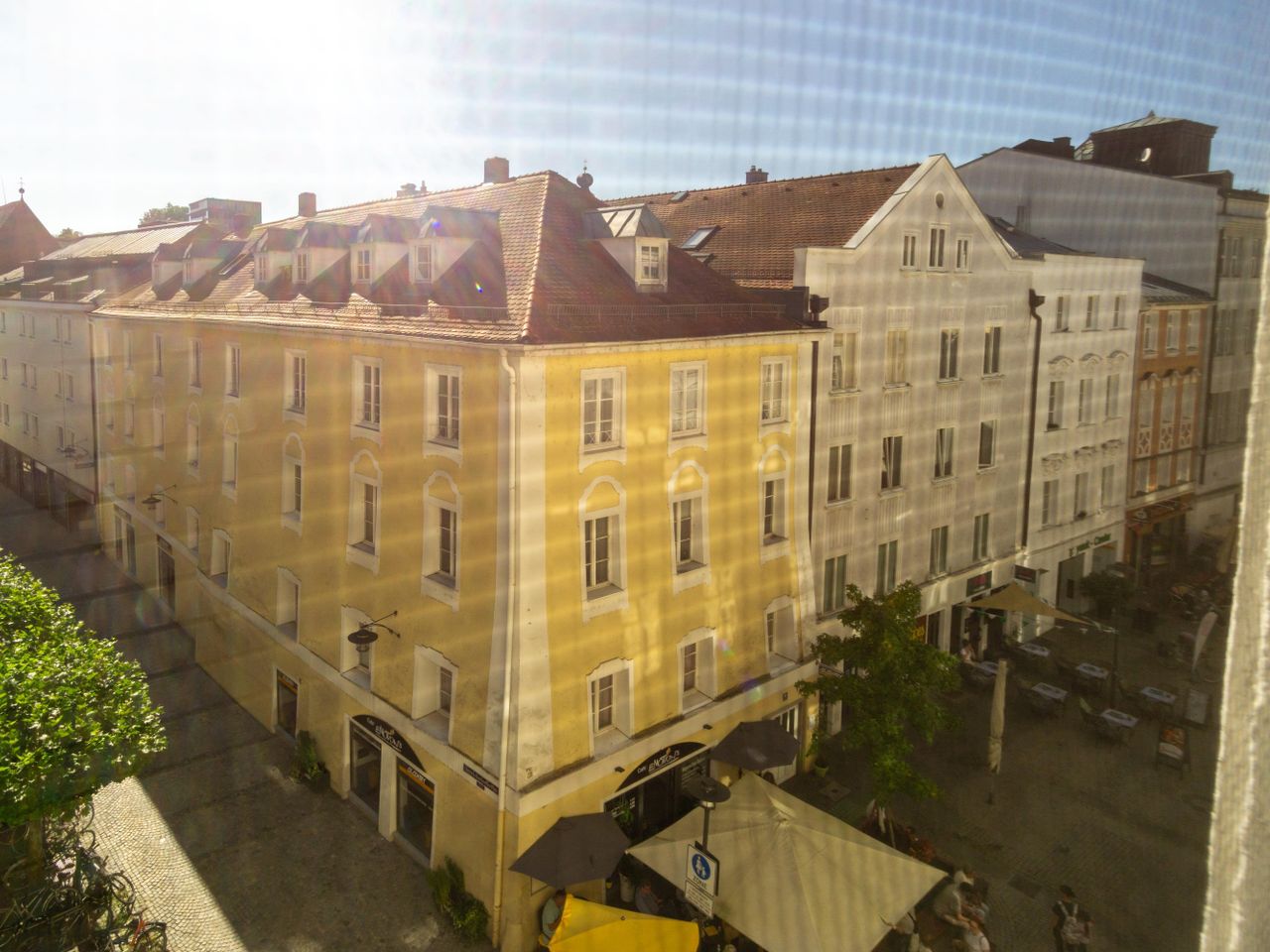Ausblick Fußgängerzone