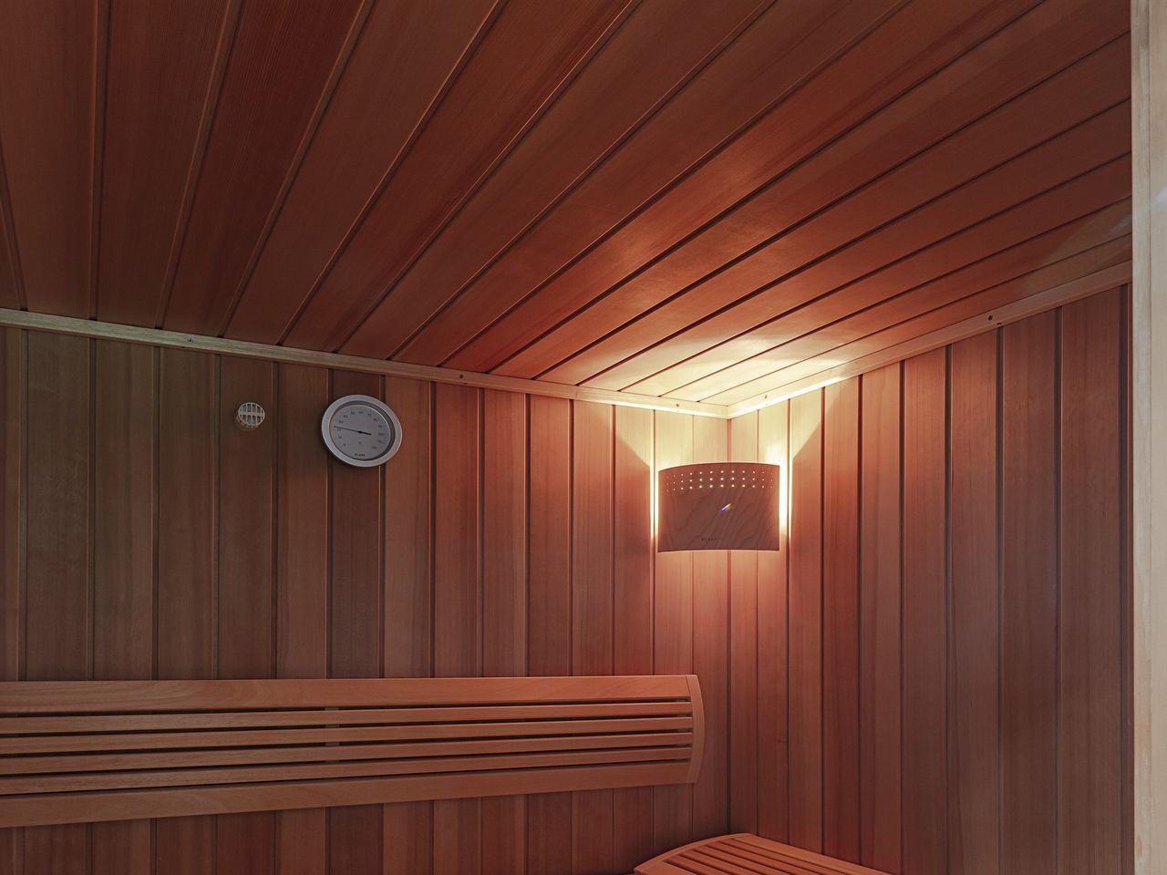 Sauna mit Dampfbad