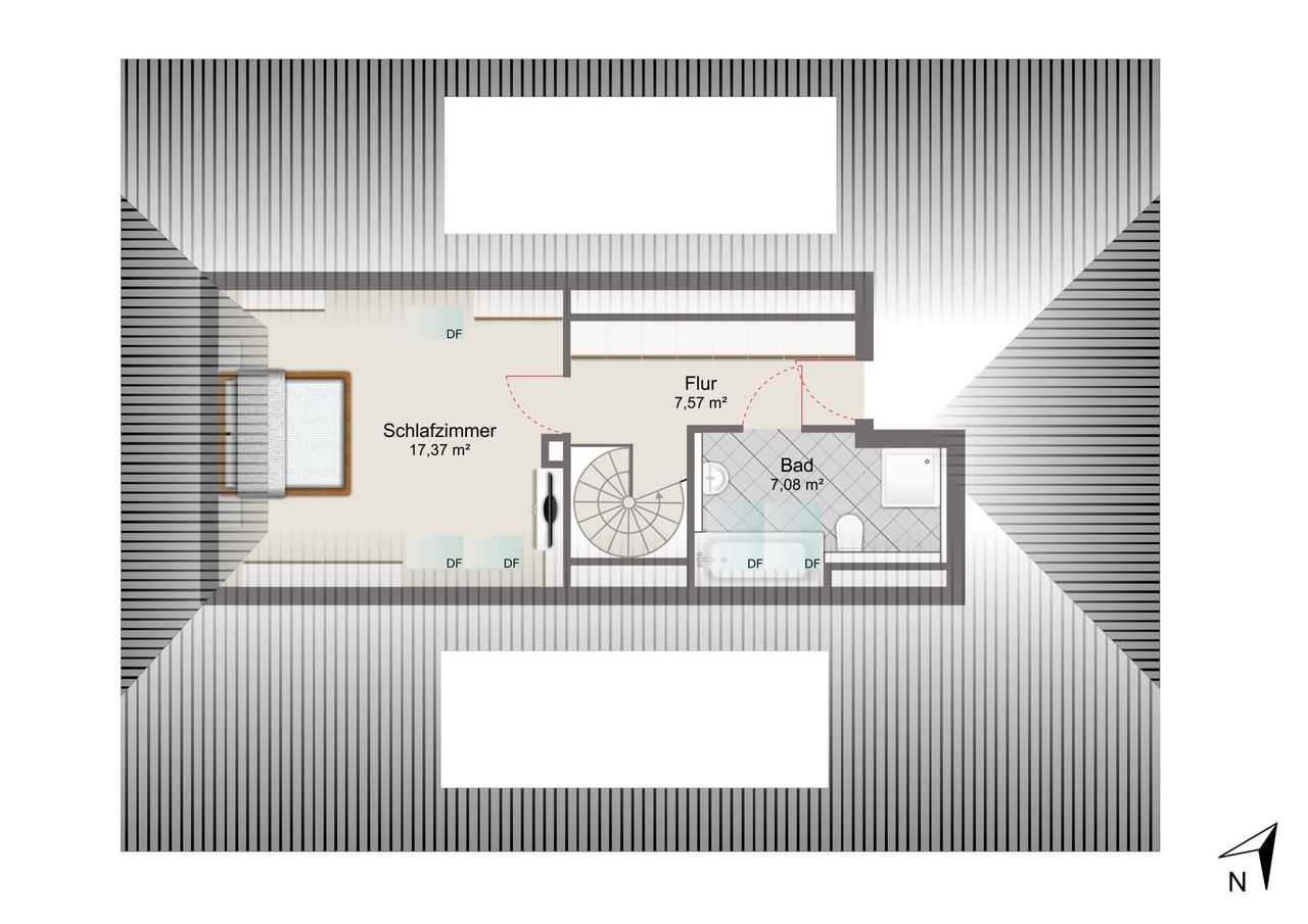 Grundriss DG