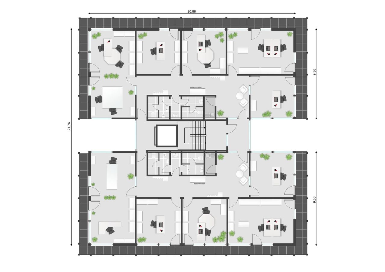 Grundriss 1.OG