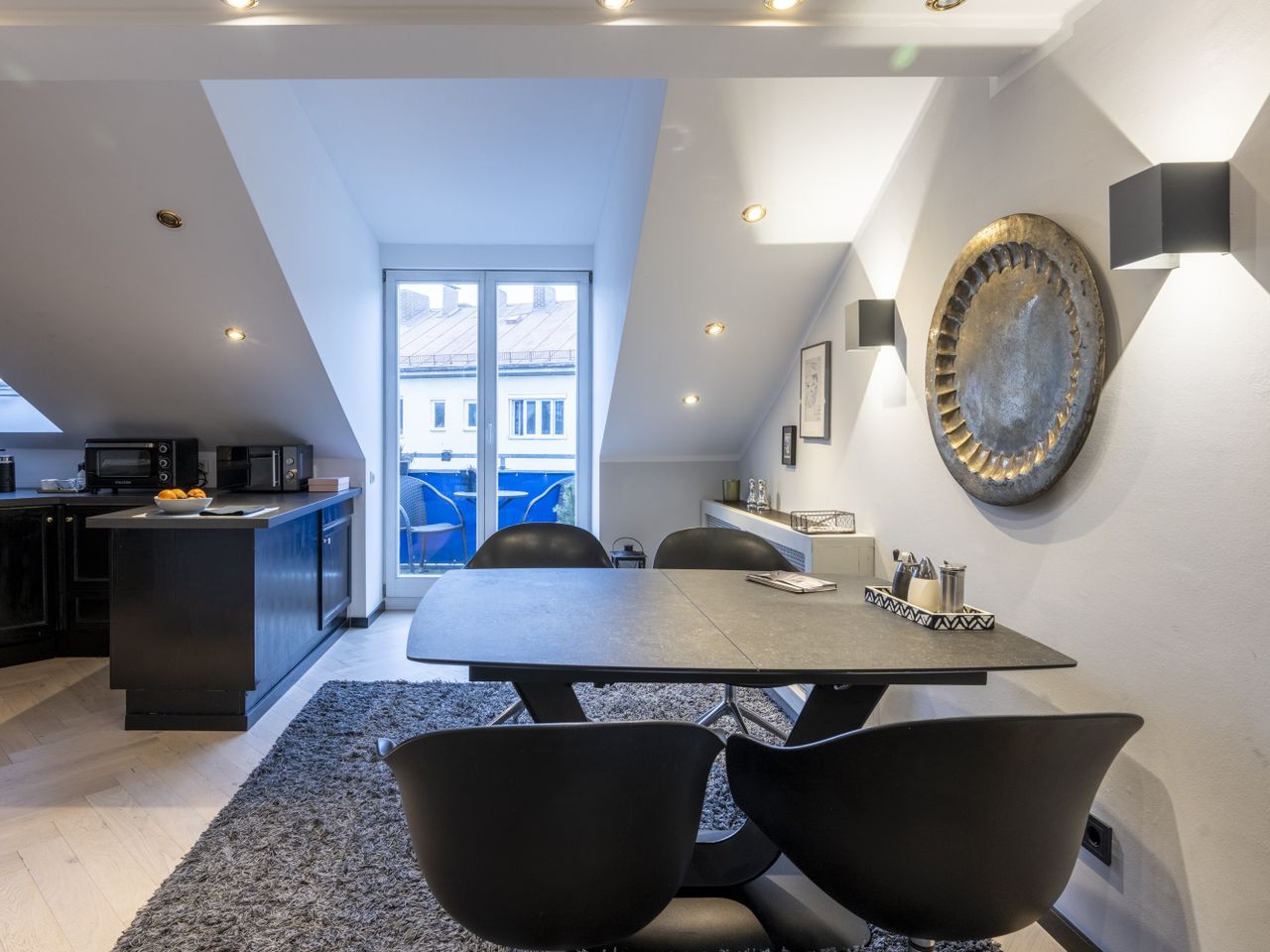 Küche mit Esszimmer
