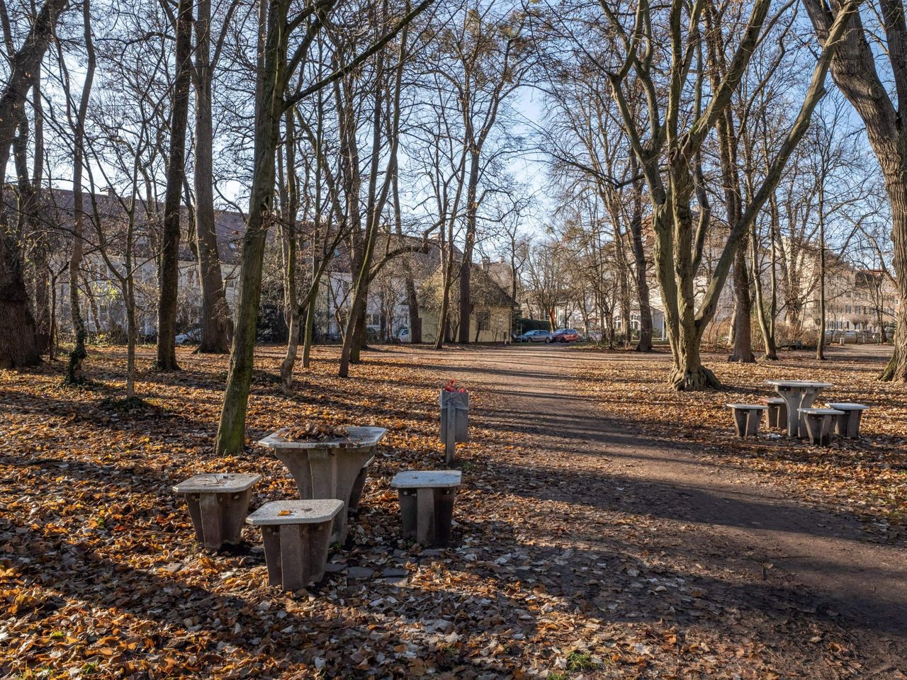Grünfläche am Agricolaplatz