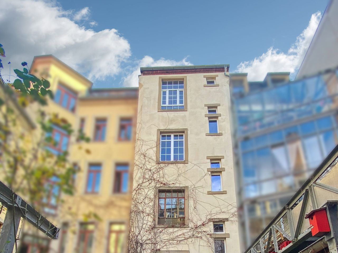 Rückansicht Vordergebäude